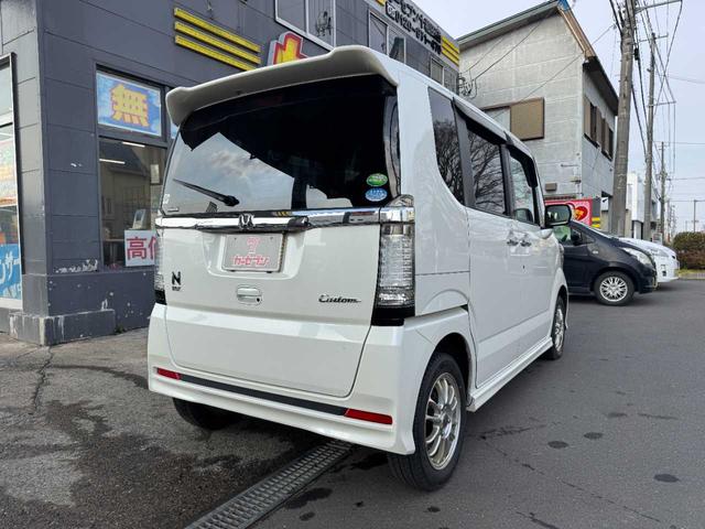N-BOXカスタム G・Lパッケージ 4WD ナビ ワンセグTV バックカメラ 片側電動スライドドア オートライト 横滑り防止装置 スマートキー ステアリングリモコン(33枚目)