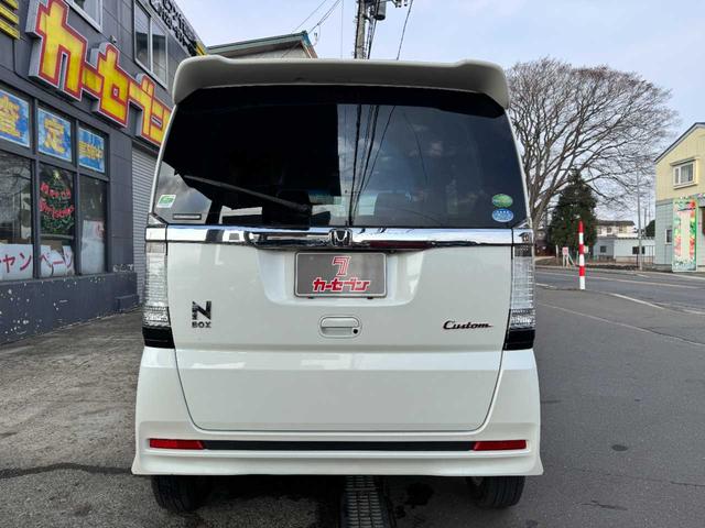 N-BOXカスタム G・Lパッケージ 4WD ナビ ワンセグTV バックカメラ 片側電動スライドドア オートライト 横滑り防止装置 スマートキー ステアリングリモコン(35枚目)