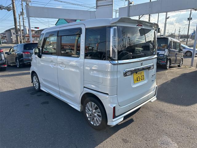 スペーシアカスタム ハイブリッドGS 4WD シートヒーター スマートキー プッシュスタート LEDヘッドライト バックカメラ 両側パスライドドア メモリーナビ(17枚目)