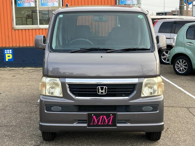 バモス M 4WD 両側スライドドア エアコン パワステ リアヒーター(2枚目)