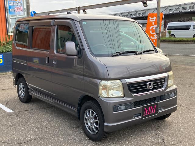 バモス M 4WD 両側スライドドア エアコン パワステ リアヒーター(3枚目)