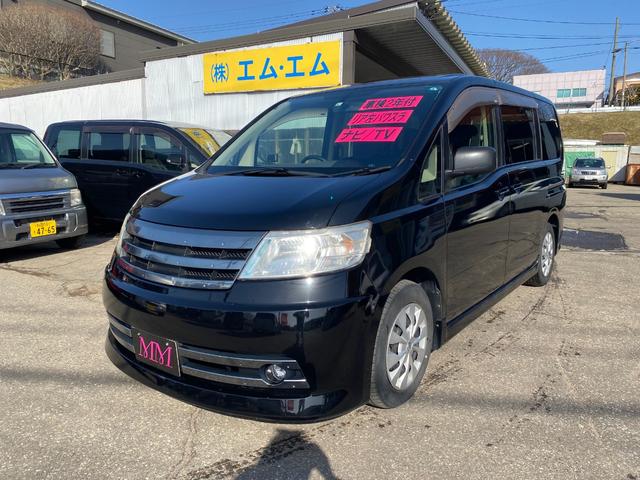 日産 セレナライダーｓ ナビ ｔｖ ｅｔｃ搭載 リア左側パワースライドドア搭載 販売店詳細ページ内より 当社フェイスブックから 動画の視聴が可能です の 中古車 車体価格30万円 07 平成19 年式 走行14 6万キロ 車体色スーパーブラック 秋田県秋田市土崎港南１丁目
