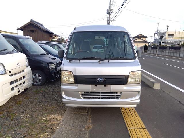 サンバーバン トランスポーター ≪車検2年付≫・5Fマニュアル・切替4WD・タイベル交換ステッカー有り(5枚目)