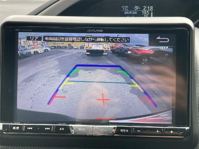 ヴォクシー ZS 煌 4WD アルパイン製9インチフルセグメモリーナビ アルパイン製後席モニター 両側電動スライドドア バックカメラ ETC LEDヘッドランプ オートライト スマートキー アイドリングストップ(10枚目)
