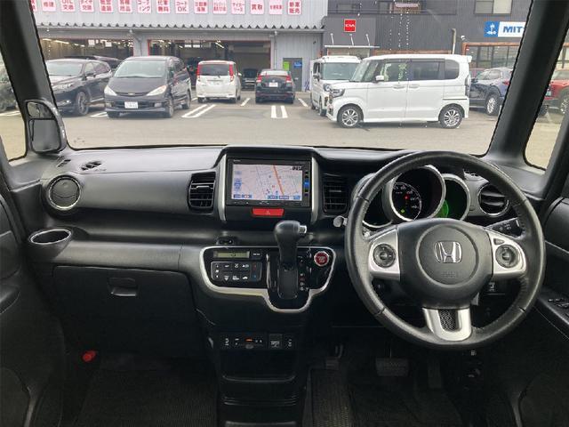 N-BOX G・ターボLパッケージ メモリーナビ 片側電動スライド ワンセグ バックカメラ ETC スマートキー キーレス オートクルーズコントロール シートヒーター 4WD(7枚目)