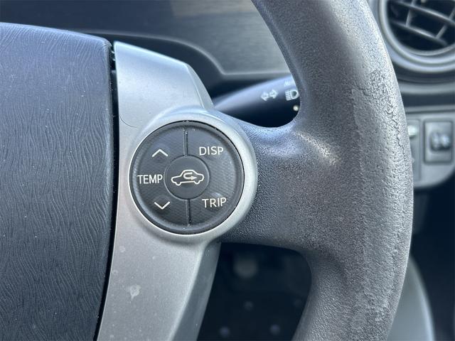 アクア S 純正フルセグSDナビ 純正CD DVD再生 ETC バックカメラ Blutetooth接続 スマートキー ワイパーデアイサー オートライト 横滑り防止装置 トラクションコントロール イモビライザー(10枚目)