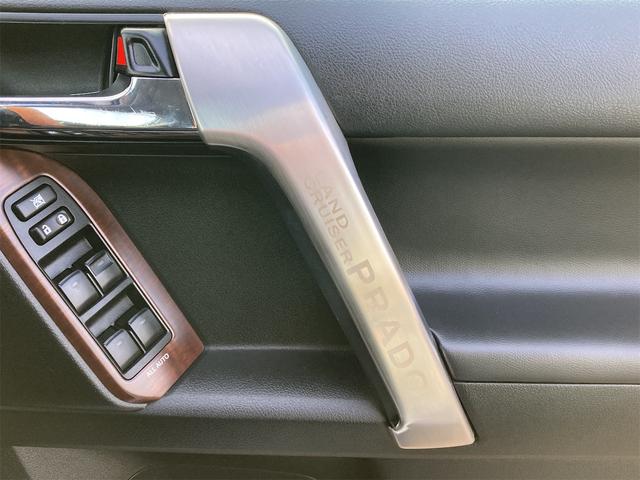 ランドクルーザープラド TX Lパッケージ 4WD ディーゼルターボ 3列シート 7人乗り 純正フルセグメモリーナビ バックカメラ ETC スマートキー 革シート パワーシート シートヒーター クルーズコントロール オートライト 横滑り防止装置(22枚目)