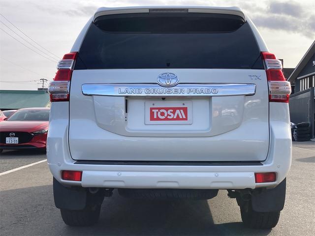 ランドクルーザープラド TX Lパッケージ 4WD ディーゼルターボ 3列シート 7人乗り 純正フルセグメモリーナビ バックカメラ ETC スマートキー 革シート パワーシート シートヒーター クルーズコントロール オートライト 横滑り防止装置(42枚目)