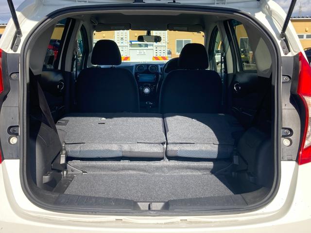 ノート X FOUR 4WD 純正フルセグSDナビ 純正CD DVD再生 Blutetooth接続 バックカメラ ETC 純正EGスターター ハロゲンライト トラクションコントロール 横滑り防止装置 AAC ウレタンステア(36枚目)