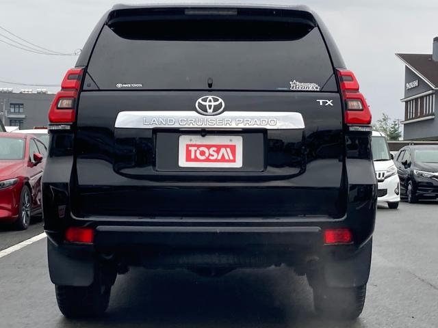 ランドクルーザープラド ＴＸ　４ＷＤ　ワンオーナー　ディーぜルターボ　セーフティーセンス　社外９インチフルセグナビ　バックカメラ　ＥＴＣ　ＬＥＤヘッドライト　オートハイビーム　サンルーフ　レーダークルーズ　スマートキー　純正ＡＷ（12枚目）
