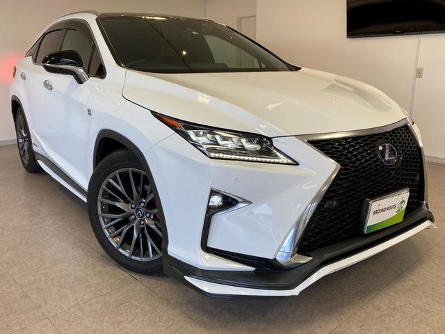 RX450h Fスポーツ 4WD パワーバックドア バックカメラ クルコン ダブルサンルーフ 純正20AW ETC レーダー ドラレコ(5枚目)