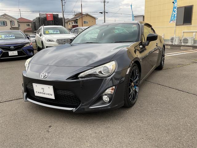 ８６ ＧＴ　走行距離無制限１年保証付き助手席側に傷凹みあり現状渡しです走り込みベースにいかがでしょう？ＢＬＩＴＺ車高調＆インテークパイプ　ＨＫＳマフラー　ＷＥＤＳ１８インチアルミホイール（3枚目）