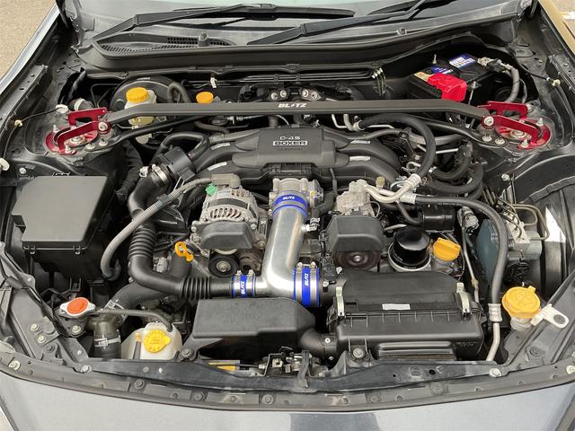 ８６ ＧＴ　走行距離無制限１年保証付き助手席側に傷凹みあり現状渡しです走り込みベースにいかがでしょう？ＢＬＩＴＺ車高調＆インテークパイプ　ＨＫＳマフラー　ＷＥＤＳ１８インチアルミホイール（19枚目）