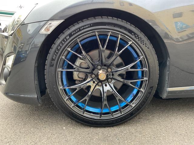 ８６ ＧＴ　走行距離無制限１年保証付き助手席側に傷凹みあり現状渡しです走り込みベースにいかがでしょう？ＢＬＩＴＺ車高調＆インテークパイプ　ＨＫＳマフラー　ＷＥＤＳ１８インチアルミホイール（25枚目）