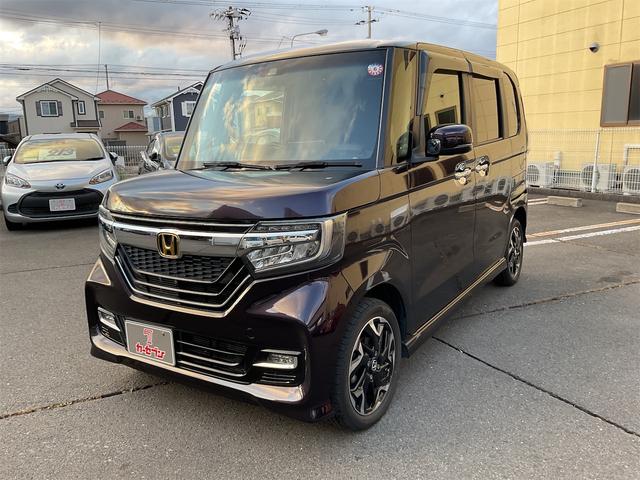 N-BOXカスタム G・EXターボホンダセンシング 走行距離無制限12ヶ月保証付き 4WD ターボ LEDヘッドライト 両側パワースライド 8V型ワイドVGAナビ バックモニター ビルトインETC(3枚目)