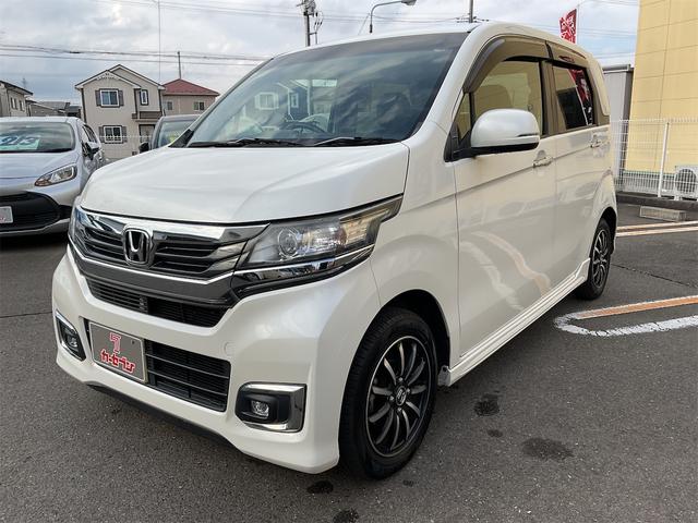 Ｎ－ＷＧＮカスタム Ｇ・Ｌパッケージ　走行距離無制限１２ヶ月保証付き／バックモニター／クルーズコントロール／オートライト／ハーフレザーシート／純正アルミホイール／ワンセグＴＶ（3枚目）