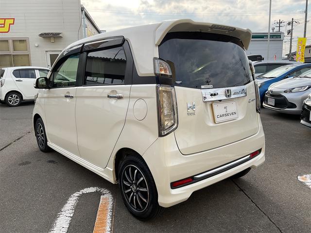 Ｎ－ＷＧＮカスタム Ｇ・Ｌパッケージ　走行距離無制限１２ヶ月保証付き／バックモニター／クルーズコントロール／オートライト／ハーフレザーシート／純正アルミホイール／ワンセグＴＶ（5枚目）