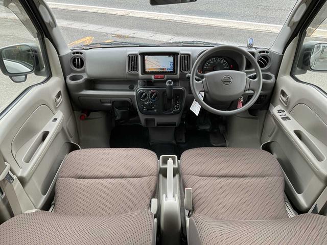 ＮＶ１００クリッパーバン ＤＸ　ＧＬエマージェンシーブレーキパッケージ　４ＷＤ　キーレス　パワステ　パワーウィンドウ　社外ナビ　ワンセグ　バックカメラ　電動格納ミラー　両側スライドドア　フロント＆バックソナー（17枚目）