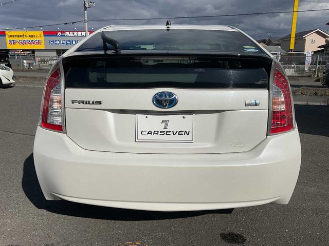 プリウス S ワンオーナー純正ナビワンセグTVバックカメラスマートキーHIDヘッドライトハイブリット1800cc(6枚目)