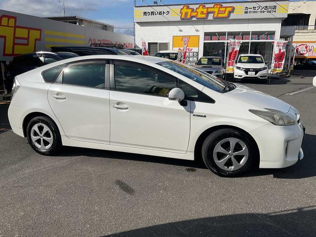 プリウス S ワンオーナー純正ナビワンセグTVバックカメラスマートキーHIDヘッドライトハイブリット1800cc(8枚目)