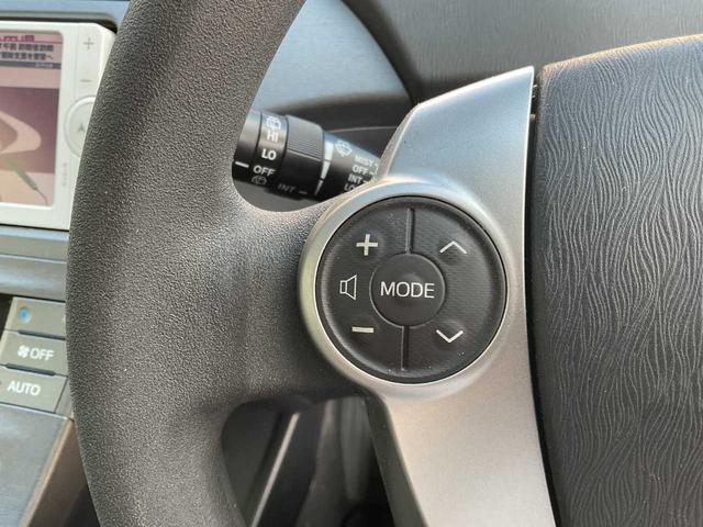 プリウス S ワンオーナー純正ナビワンセグTVバックカメラスマートキーHIDヘッドライトハイブリット1800cc(27枚目)