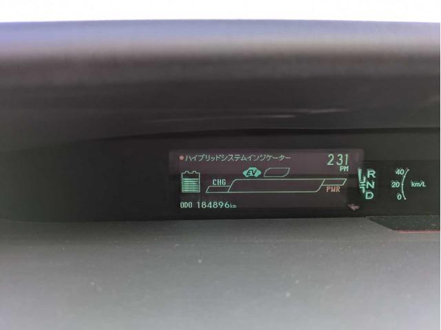 プリウス S ワンオーナー純正ナビワンセグTVバックカメラスマートキーHIDヘッドライトハイブリット1800cc(46枚目)