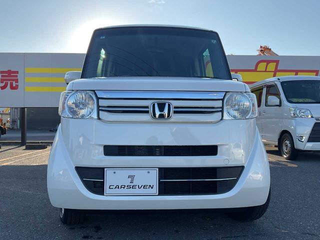 N-BOX G SSパッケージ スマートキー☆エンジンスターター☆純正ナビゲーション☆ワンセグTV☆ブルートゥース☆バックカメラ☆左側電動スライドドア☆横滑り防止☆アイドリングストップ☆ETC☆シートヒーター 14AW(2枚目)