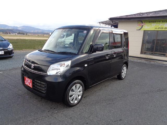 スペーシア Ｘ　４ＷＤ　パワースライドドア　シートヒーター　ブレーキサポート　オートエアコン　ＥＴＣ　スマートキー　プッシュスタート（3枚目）