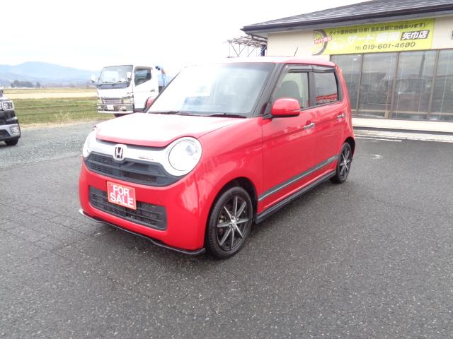 Ｎ－ＯＮＥ ツアラー・Ａパッケージ　ターボ　無限エアロパーツ　無限マフラー　クルーズコントロール　ＥＴＣ　１５インチアルミ　レーダーブレーキサポート　誤発進防止　ステアリングシフト（3枚目）