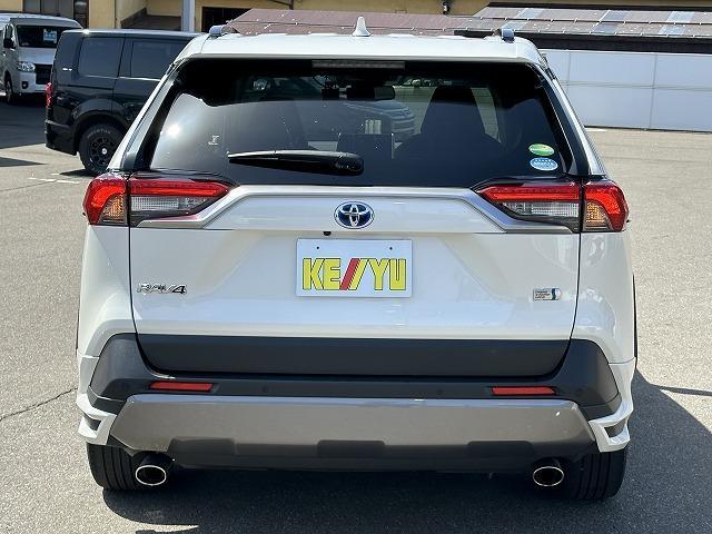 ＲＡＶ４ ハイブリッドＧ　４ＷＤ　禁煙車【モデリスタフルエアロ】【衝突被害軽減サポート＆レーンアシスト】レーダークルーズコントロール　コーナーセンサー　パワーバックドア　オートハイビーム【純正９インチナビ】バックカメラ（7枚目）