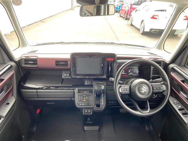 スペーシアカスタム ハイブリッドGS 4WD 届出済未使用車【新品ナビ取り付け&フルセグTV&Bluetooth】【衝突被害軽減ブレーキ&レーンアシスト】レーダークルーズコントロール 左側電動スライドドア オートハイビーム シートヒーター(7枚目)