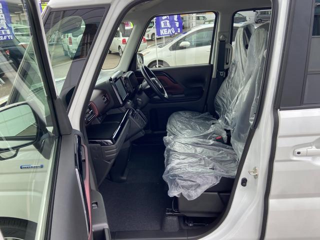 スペーシアカスタム ハイブリッドGS 4WD 届出済未使用車【新品ナビ取り付け&フルセグTV&Bluetooth】【衝突被害軽減ブレーキ&レーンアシスト】レーダークルーズコントロール 左側電動スライドドア オートハイビーム シートヒーター(44枚目)
