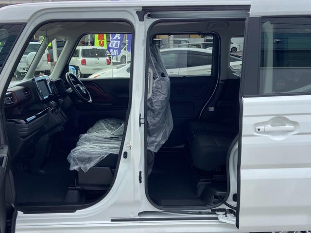スペーシアカスタム ハイブリッドGS 4WD 届出済未使用車【新品ナビ取り付け&フルセグTV&Bluetooth】【衝突被害軽減ブレーキ&レーンアシスト】レーダークルーズコントロール 左側電動スライドドア オートハイビーム シートヒーター(47枚目)