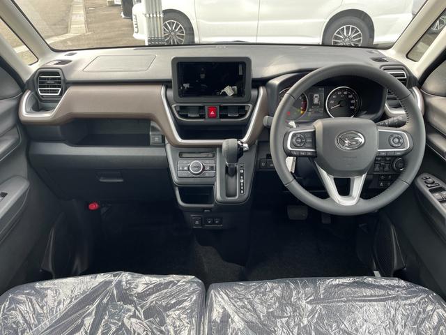 ムーヴ ＲＳ　ダンディスポーツ　４ＷＤ【届出済未使用車】両側電動スライドドア【衝突被害軽減ブレーキ＆レーンアシスト】レーダークルーズコントロール　コーナーセンサー　シートヒーター　オートマチックハイビーム　全方位カメラ接続（6枚目）