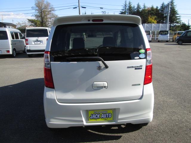 ワゴンR FXリミテッド アイドリングストップ プッシュスタート スマートキー CD オートAC 純正14AW(17枚目)