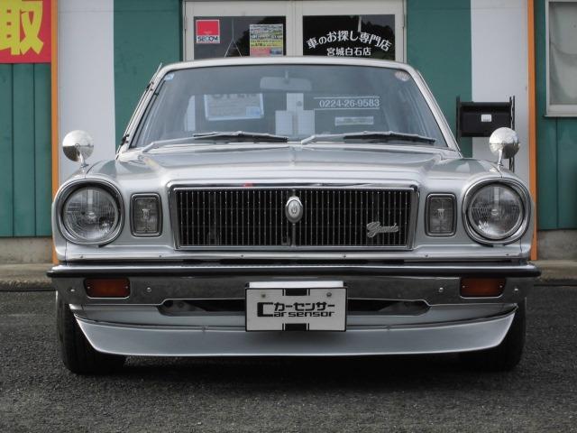 マークII L 復刻ロンシャン8J14AW 車高調 水野ワークス製ウッドハンドル チンスポ シルバーオールペン 店舗外保管車両の為ご来店の際は事前連絡お願いします。(2枚目)