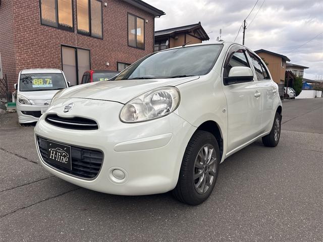 マーチ １２Ｇ　ＦＯＵＲ　プッシュスタート　４ＷＤ　ナビＴＶ　社外アルミホイール　スマートキー　電動格納ミラー　ＣＶＴ　盗難防止システム　衝突安全ボディＡＢＳ　エアコン　パワーステアリング　パワーウィンドウ　エンジンスターター（12枚目）