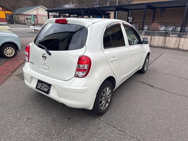 マーチ １２Ｇ　ＦＯＵＲ　プッシュスタート　４ＷＤ　ナビＴＶ　社外アルミホイール　スマートキー　電動格納ミラー　ＣＶＴ　盗難防止システム　衝突安全ボディＡＢＳ　エアコン　パワーステアリング　パワーウィンドウ　エンジンスターター（16枚目）