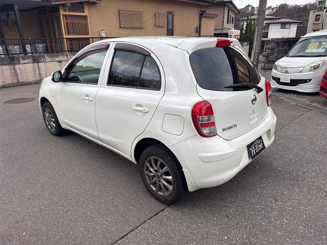 マーチ １２Ｇ　ＦＯＵＲ　プッシュスタート　４ＷＤ　ナビＴＶ　社外アルミホイール　スマートキー　電動格納ミラー　ＣＶＴ　盗難防止システム　衝突安全ボディＡＢＳ　エアコン　パワーステアリング　パワーウィンドウ　エンジンスターター（18枚目）