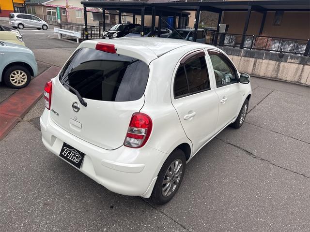 マーチ １２Ｇ　ＦＯＵＲ　プッシュスタート　４ＷＤ　ナビＴＶ　社外アルミホイール　スマートキー　電動格納ミラー　ＣＶＴ　盗難防止システム　衝突安全ボディＡＢＳ　エアコン　パワーステアリング　パワーウィンドウ　エンジンスターター（33枚目）