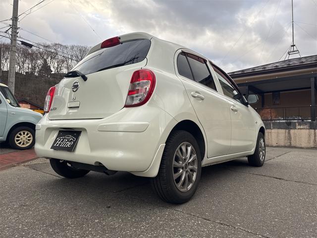 マーチ １２Ｇ　ＦＯＵＲ　プッシュスタート　４ＷＤ　ナビＴＶ　社外アルミホイール　スマートキー　電動格納ミラー　ＣＶＴ　盗難防止システム　衝突安全ボディＡＢＳ　エアコン　パワーステアリング　パワーウィンドウ　エンジンスターター（34枚目）