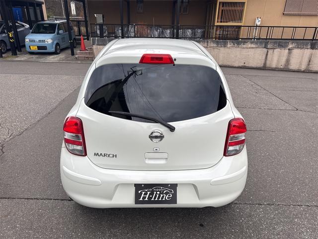 マーチ １２Ｇ　ＦＯＵＲ　プッシュスタート　４ＷＤ　ナビＴＶ　社外アルミホイール　スマートキー　電動格納ミラー　ＣＶＴ　盗難防止システム　衝突安全ボディＡＢＳ　エアコン　パワーステアリング　パワーウィンドウ　エンジンスターター（36枚目）