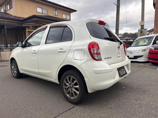 マーチ １２Ｇ　ＦＯＵＲ　プッシュスタート　４ＷＤ　ナビＴＶ　社外アルミホイール　スマートキー　電動格納ミラー　ＣＶＴ　盗難防止システム　衝突安全ボディＡＢＳ　エアコン　パワーステアリング　パワーウィンドウ　エンジンスターター（38枚目）