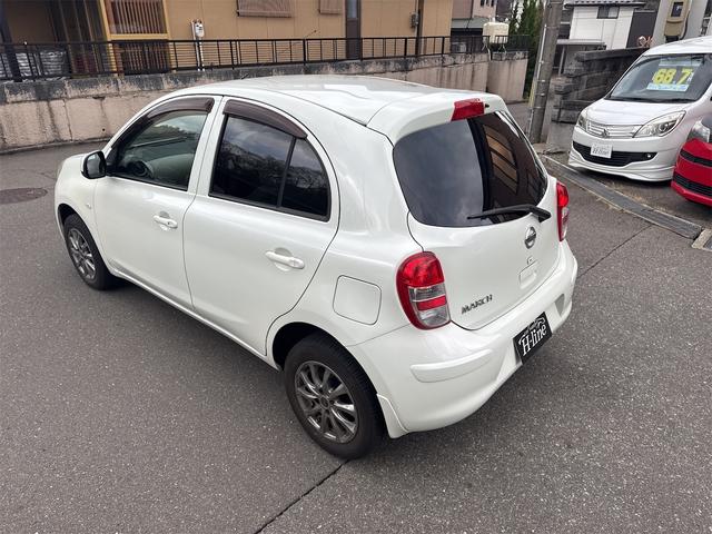 マーチ １２Ｇ　ＦＯＵＲ　プッシュスタート　４ＷＤ　ナビＴＶ　社外アルミホイール　スマートキー　電動格納ミラー　ＣＶＴ　盗難防止システム　衝突安全ボディＡＢＳ　エアコン　パワーステアリング　パワーウィンドウ　エンジンスターター（39枚目）