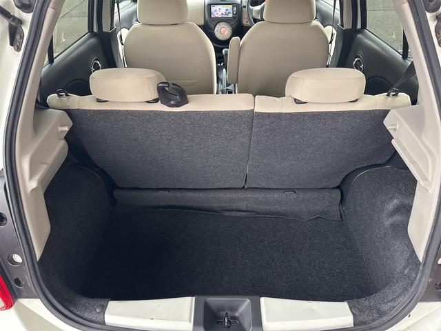 マーチ １２Ｇ　ＦＯＵＲ　プッシュスタート　４ＷＤ　ナビＴＶ　社外アルミホイール　スマートキー　電動格納ミラー　ＣＶＴ　盗難防止システム　衝突安全ボディＡＢＳ　エアコン　パワーステアリング　パワーウィンドウ　エンジンスターター（54枚目）