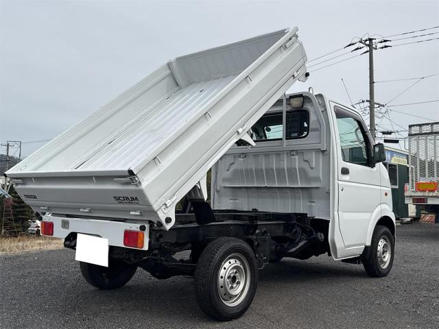 スクラムトラック ダンプ 切替式4WD ダンプ デフロック エアコン パワステ 車検令和9年10月27日まで(25枚目)