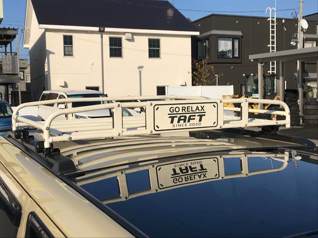 タフト Ｇターボ　禁煙　４ＷＤ　ターボ　衝突被害軽減ブレーキ　フルセグナビ　バックカメラ　シートヒーター　純正アルミホイール　純正ルーフキャリア（33枚目）
