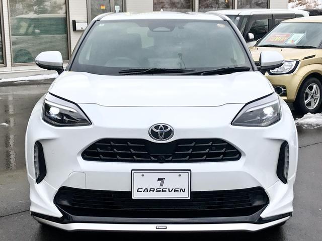 ヤリスクロス ハイブリッドＺ　禁煙　ワンオーナー　寒冷地仕様　衝突被害軽減ブレーキ　純正ディスプレイオーディオ＋ナビテレビ　パノラミックビューモニター　ＬＥＤヘッドランプ　パワーバックドア　１５００Ｗコンセント　モデリスタエアロ（3枚目）