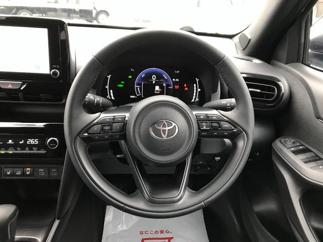 ヤリスクロス ハイブリッドＺ　禁煙　ワンオーナー　寒冷地仕様　衝突被害軽減ブレーキ　純正ディスプレイオーディオ＋ナビテレビ　パノラミックビューモニター　ＬＥＤヘッドランプ　パワーバックドア　１５００Ｗコンセント　モデリスタエアロ（26枚目）