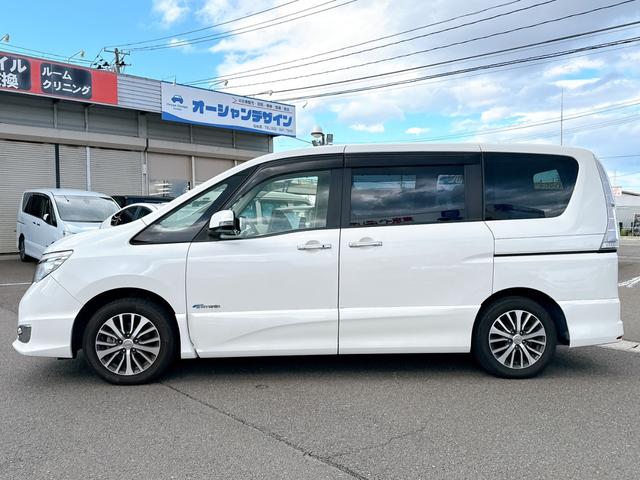 セレナ ハイウェイスター S-ハイブリッド 両側パワースライドドア・ナビ・地デジ・Bluetooth・ETC・クルコン・バックカメラ・オートライト・スマートキー・プッシュスタート(3枚目)
